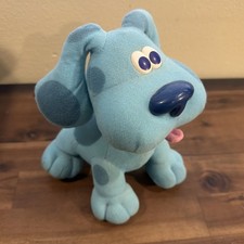 2000 Fisher Price Blues Clues Puppy Bounce With Me Plush 10" Electronic