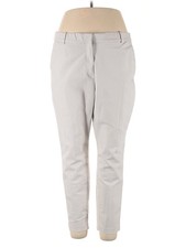 H M Women Gray Casual Pants 18 Plus