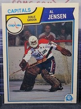 83-84 O-Pee-Chee Al Jensen Rookie 🚨🚨🚨 Washington Capitals
