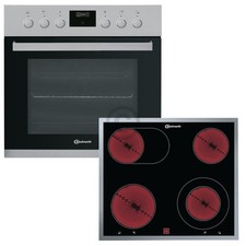 BAUKNECHT HEKO P300 Einbau-Herdset Pyrolyse 65 Liter Garraum, BRANDNEU