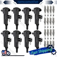 8 x Ignition Coil & 16 x Spark Plug for Dodge Dakota Durango 4.7L 2008-2009