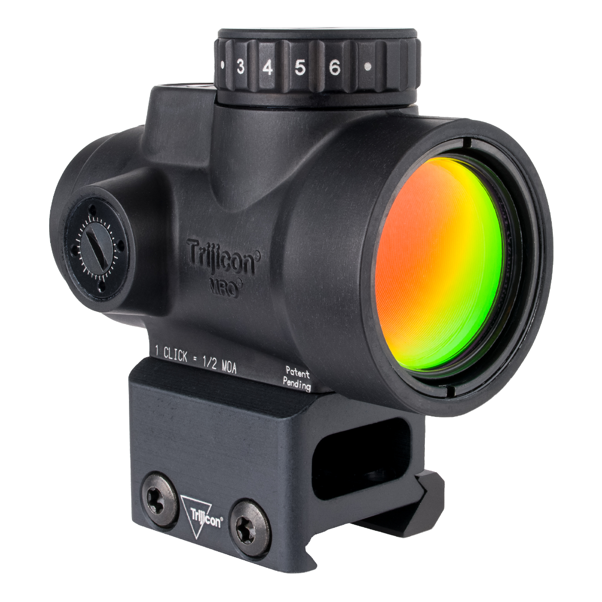 Trijicon MRO SD 2 MOA Green Dot Sight - Black - Full Co-witness