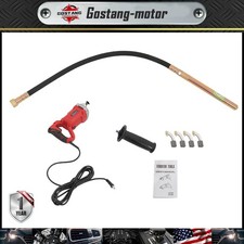 1500W Handheld Concrete Vibrating Tool & 6.6ft Shaft Electric Concrete Vibrator