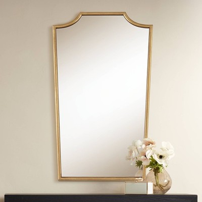 Uttermost Champlain 22 x 36 3/4'' Warm Gold Wall Mirror