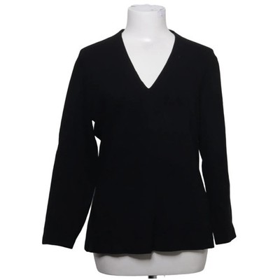 Vanilia, Pullover, Größe: 42, Top High V-Neck, Schwarz #FJx
