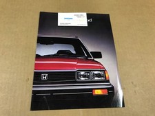 Vintage 1983 Honda Accord Dealership Salesman Brochure