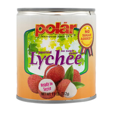 Lychee Cans – No Sugar Added, Peeled & Pitted Asian Fruit, 11 Oz Cans (Pack of 1
