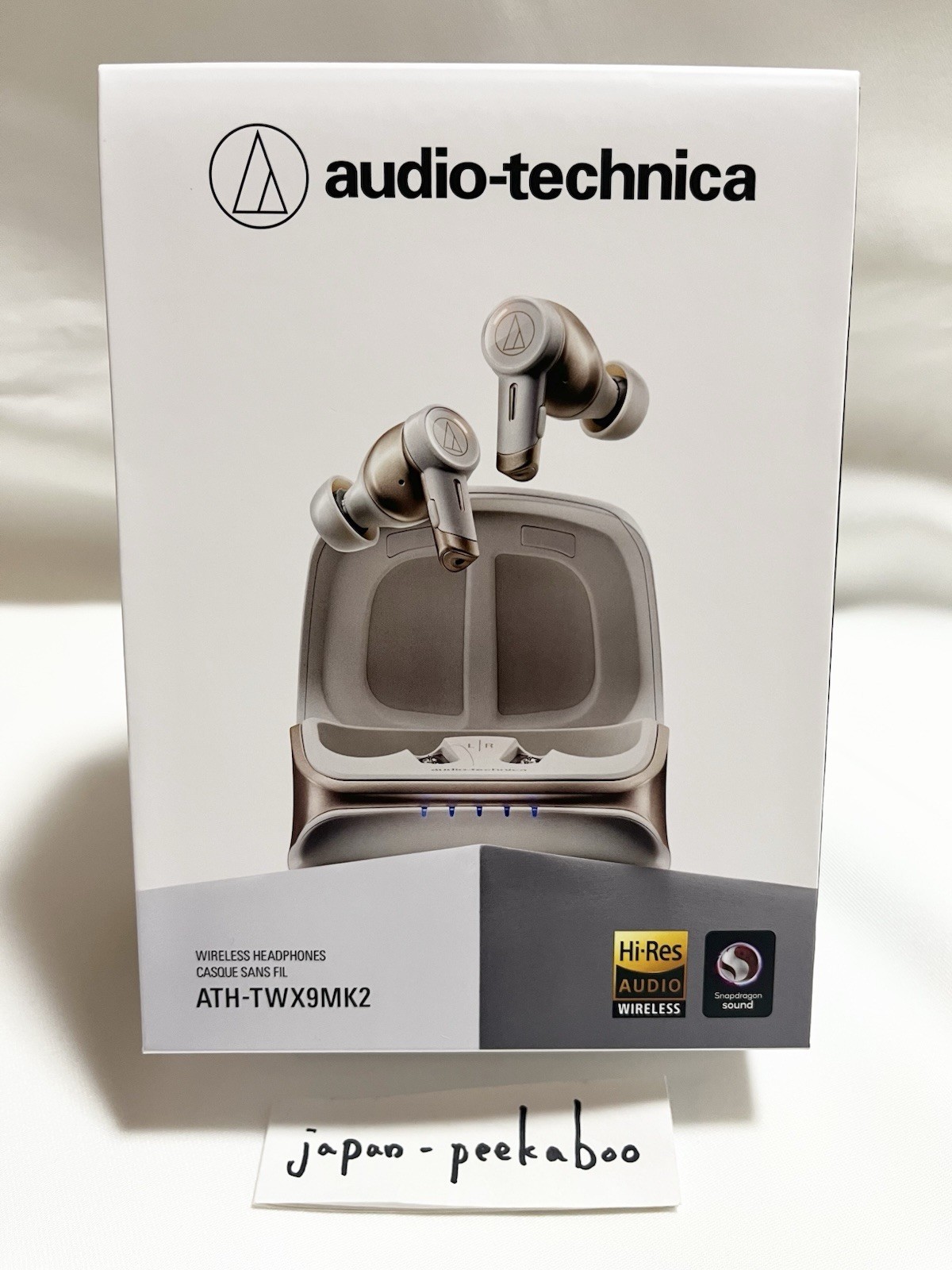 Audio-Technica ATH-TWX9MK2 Wireless Noise Cancelling Earbuds