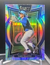 2025 Panini Select Baseball James Triantos Concourse Prizm #2- Chicago Cubs