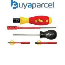 Wiha 38074 TorqueVario®-S electric Screwdriver Set, 5 Piece WHA38074
