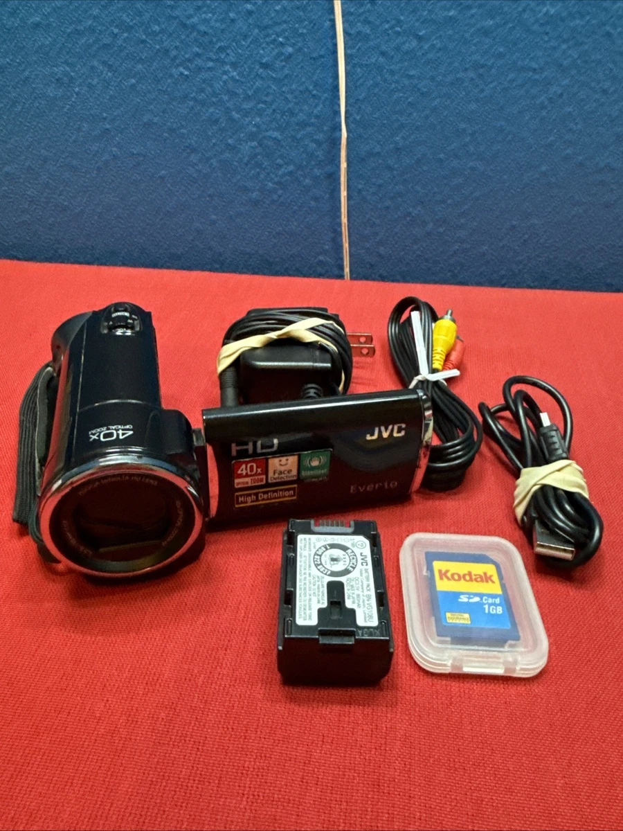 JVC Everio Black 40-60x Optical Zoom Camcorders for sale | eBay