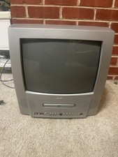 Magnavox MWC13D5 13  CRT TV DVD Combo Retro Gaming - Fully Tested  No Remote 