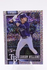 Carson Williams 2026 Topps Series 1 Celebration Confetti Foil Rookie Card #25