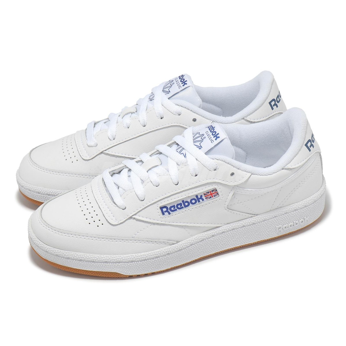 Royal Gum Reebok Club C Classic White Royal Gum Reebok C Classic