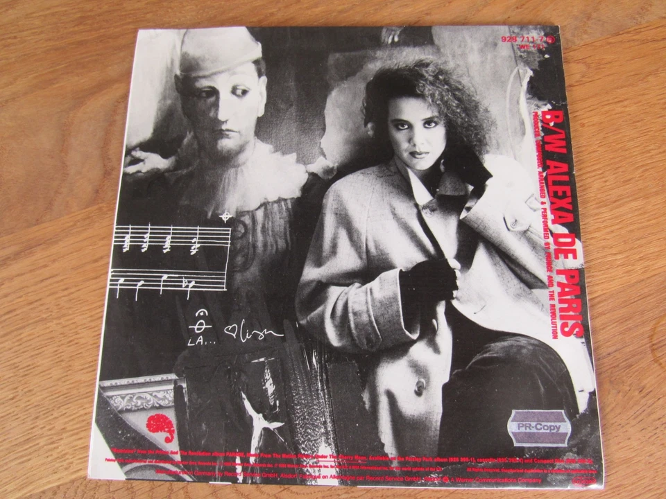 Prince & the Revolution Mountains Vinyl Single PROMO Copy RAR PROMO Sticker - Bild 3 von 4