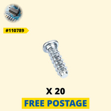 20 x 110789 IKEA Silver Small Bed Frame Screws for MALM, TYSSEDAL [Slovakia]
