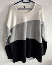 Laura Scott Damen Strickpullover gestreift me...