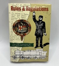 GWR Great Western Railway Rules & Regulations 1905 Hardcover Book - 1993 Edition