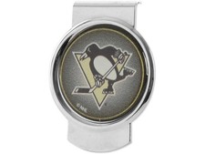 Pittsburgh Penguins NHL Stainless Steel Money Clip