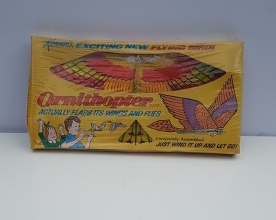 1960s Retro Kenner's Flying Bird Ornithopter 5400 Sealed Vintage Wind Up