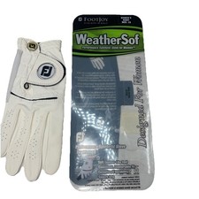 ⭐️Weathersof White Golf Glove⭐️Women’s Med.Lg Right  Handed Glove⭐️NEW⭐️