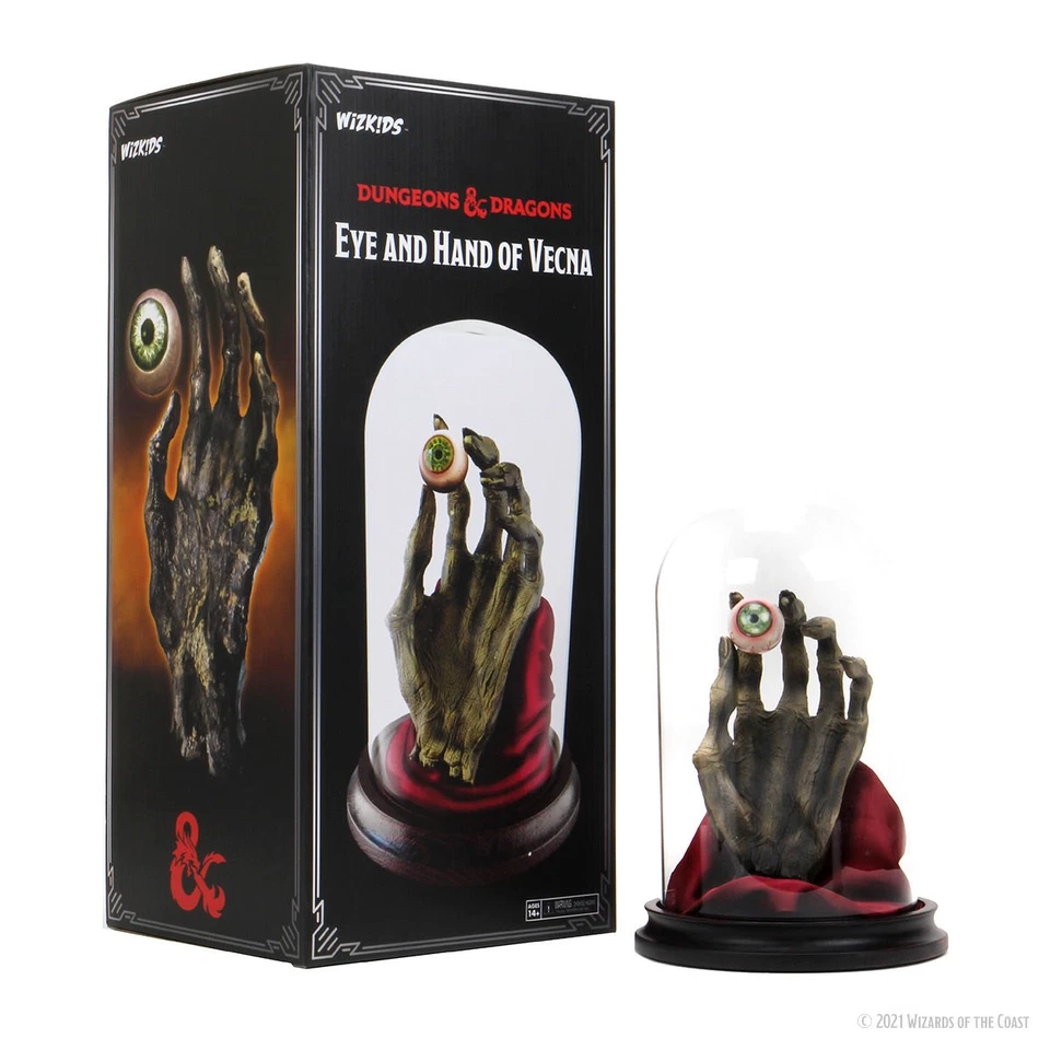 D&D Dungeons Dragons Icons of The Realms: Eye and Hand of Vecna Figure | WizKids - Image 2 of 4
