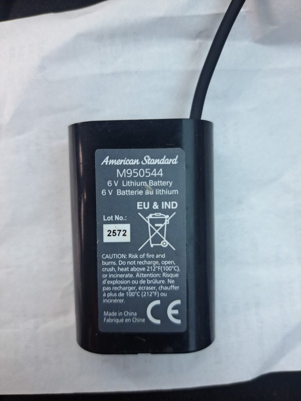 American Standard M950544 6v Battery Pack