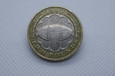 1999 Two Pound Coin - Rugby World Cup - £2 Coin - Circulated 