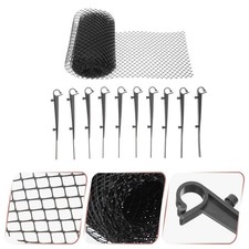 Plastic Gutter Guard Mesh Netting for Garden Courtyard Protective Leaf Guard