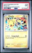 Pikachu [World Championships] #225 Prices | Pokemon Promo | Pokemon Cards