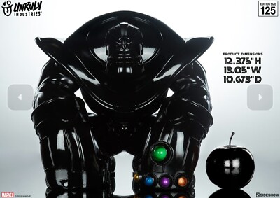 Unruly Industries THANOS Statue (Infinity-Sized) ~Gloss Black Edition~ [NEW] 