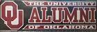 University of Oklahoma Sooners Ou Alumni Decal Brand New Two Sizes Discontinued