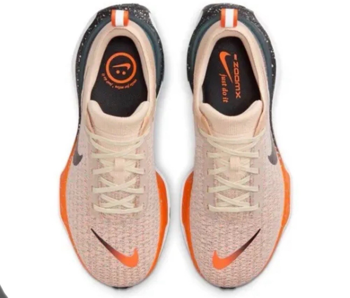 Nike ZoomX Invincible Run Flyknit 3 \'Oatmeal Orange White\' FQ8720-140 Men’s 9.5 nike-zoomx-invincible-run-  main image 3