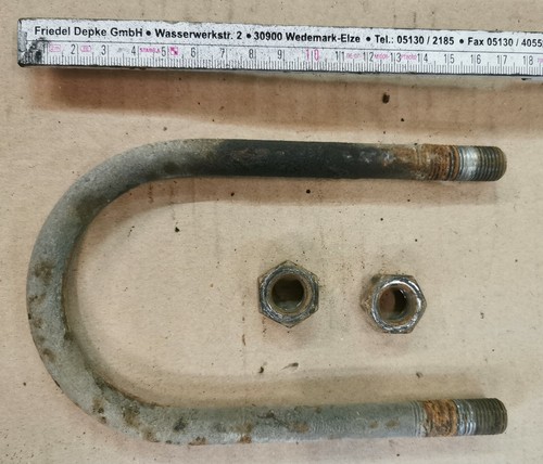 Federbride Hinterachse Opel Frontera A Federbügel Blattfeder M14x1,5