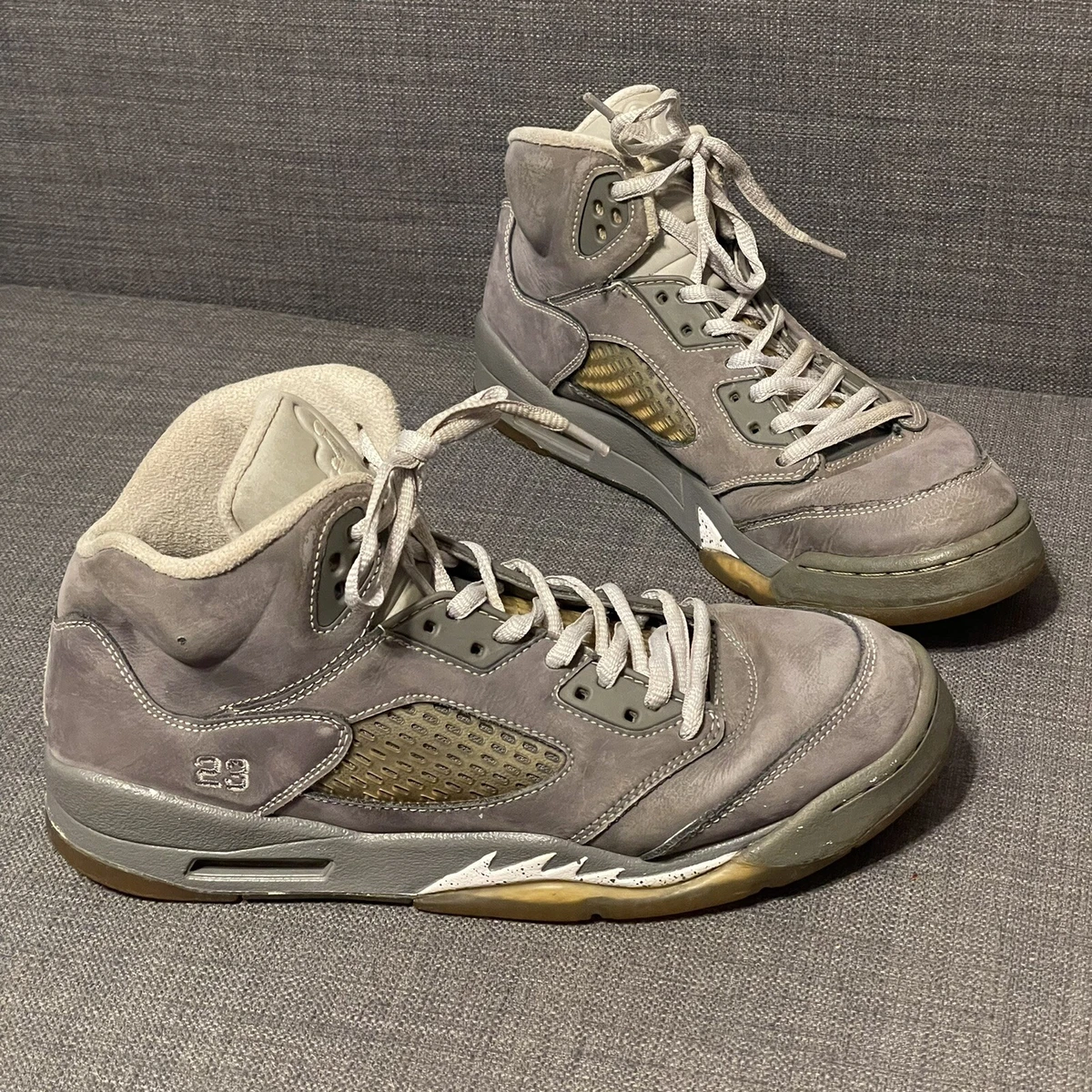 Jordan 5 hotsell wolf grey gs