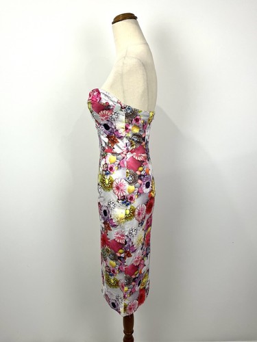 Vestido para mujer ASOS 10 lápiz floral novia midi cóctel noche boda trabajo - Imagen 7 de 14