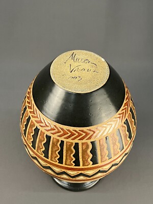 Earthsea Pottery Miller & Vrana Studio Polychrome Ceramic 15 1/2