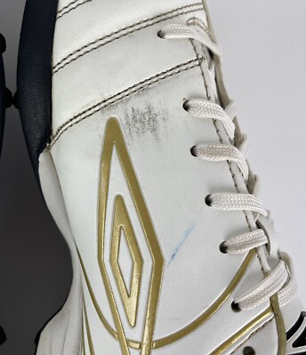 Umbro Revolution X II-A AK Football Boots Soccer Shoes White Men's