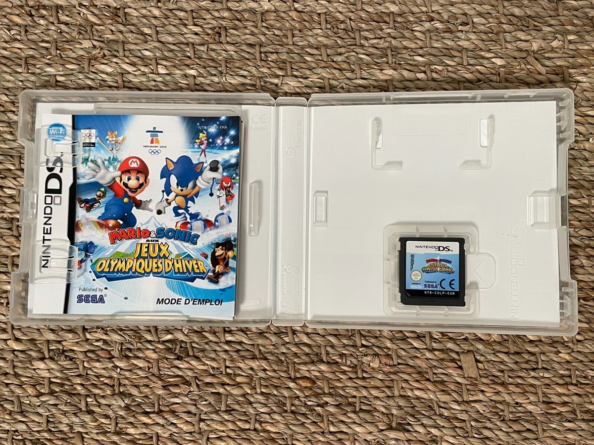 Jeu Mario & Sonic Aux Jeux Olympiques D'Hiver Pour Nintendo DS - Occasion