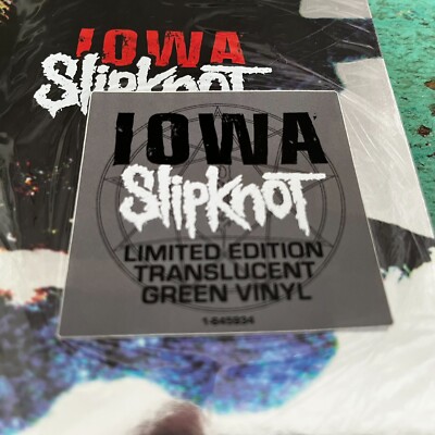 Slipknot – Iowa RR 8564-1 EU SEALED 2LP Translucent Green Slipknot – Iowa RR 8564-1 EU SEALED 2LP Translucent Green
