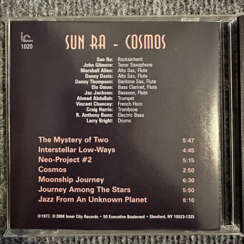 Sun Ra Cosmos CD 2008 Inner City Reissue Free Jazz - Picture 3 of 5