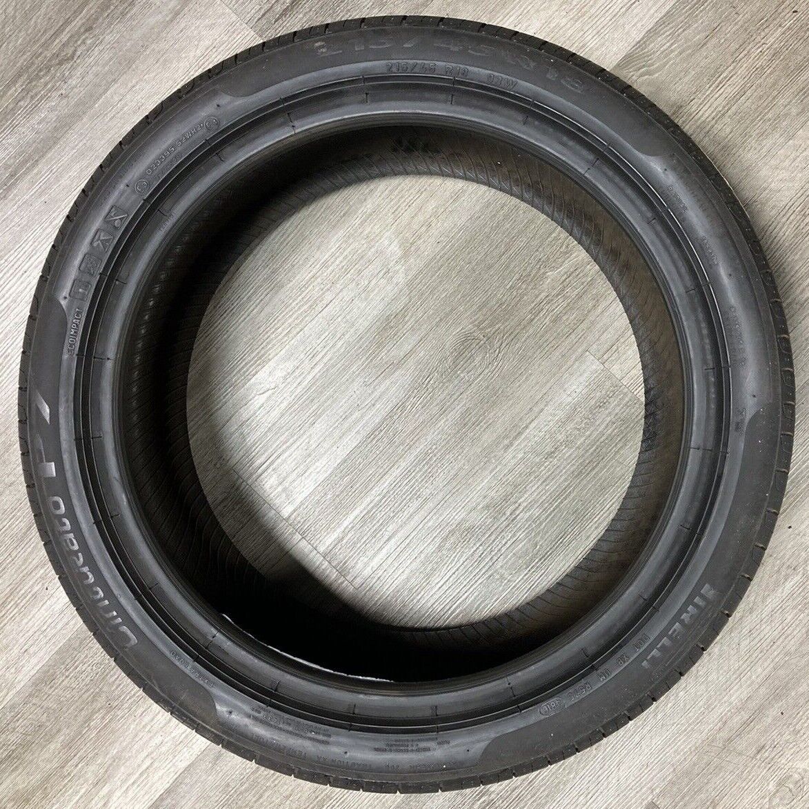 1 FULL TREAD Pirelli Cinturato P7 TIRE 215/45R18 93W XL (DOT 1 FULL TREAD Pirelli Cinturato P7 TIRE 215/45R18 93W XL (DOT
