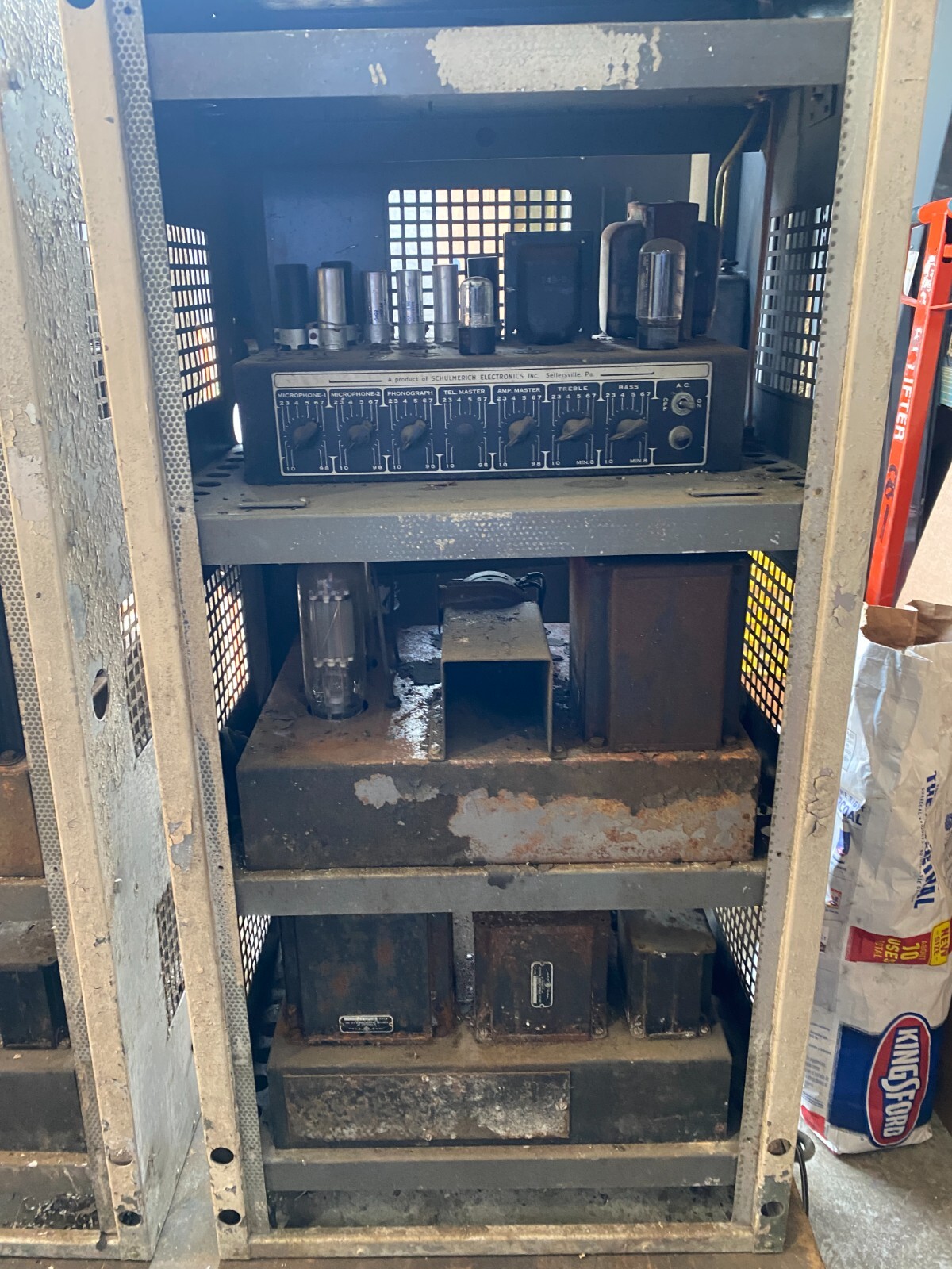 Pair of 3 Chassis 805 Tube Amplifiers Made under Western Electric & ATT ...