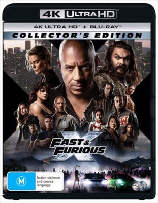 Fast X (Fast & Furious 10) Collector's Edition (4K UHD Blu-Ray) NEW
