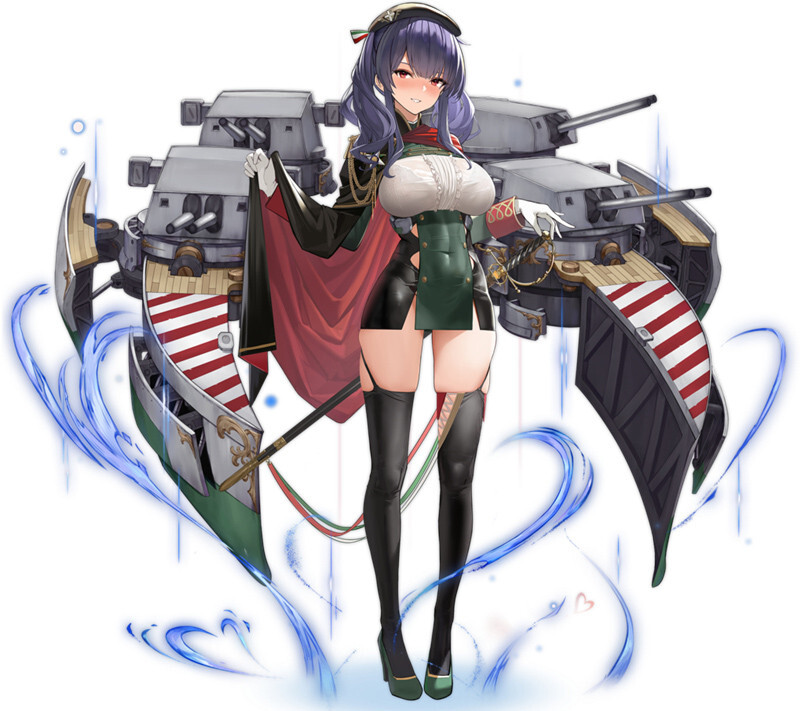 AZUR LANE RN Pola 1/7スケールフィギュア 1/7 RN Pola Azur Lane Resin Garage Kits GK Figure Unpainted