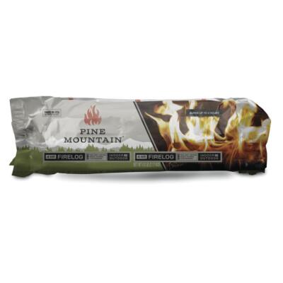 Pine Mountain Traditional Firelog 4-Hour Burn Time 3 Log Pack Fireplace Campfire