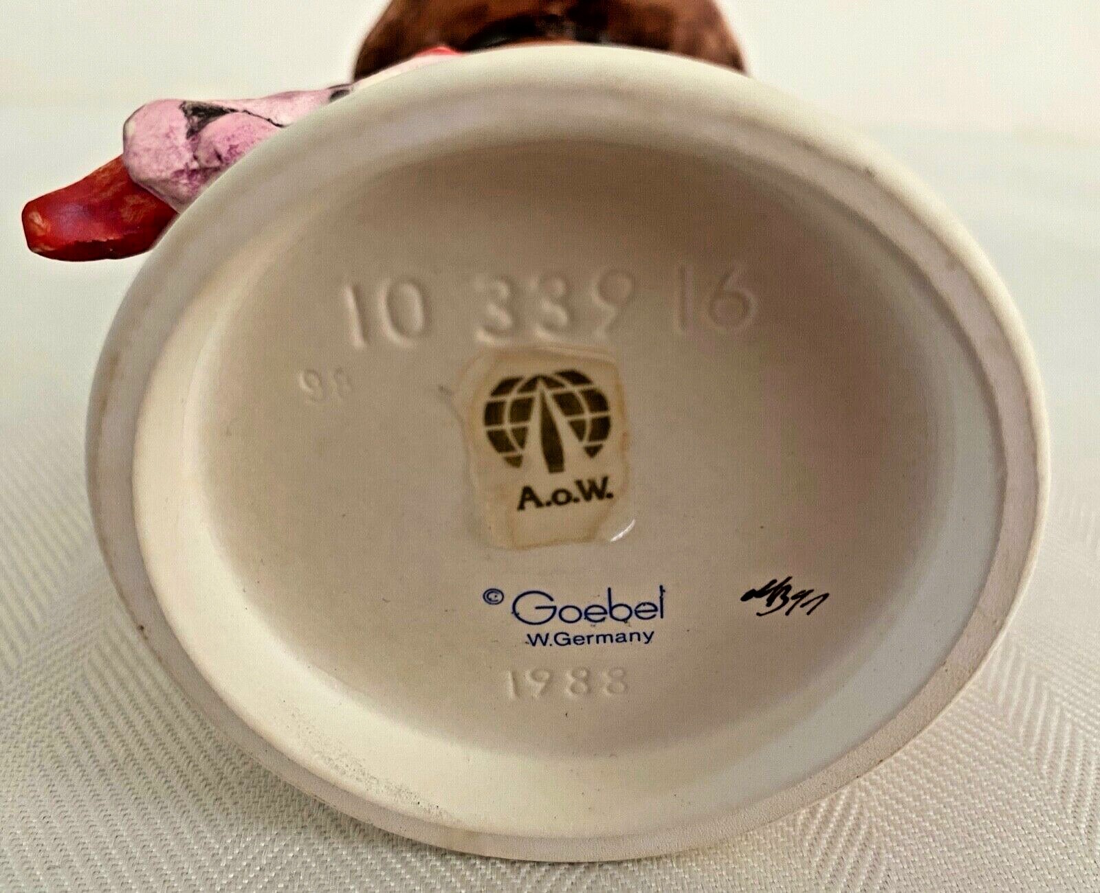 DeGrazia ~ 1988 ~ Goebel Porcelain Figurine ~ "Navajo Boy" ~ #10-339-16