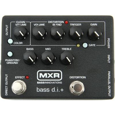 【中古】MXR bass d.i. + M80 プリアンプ MXR M80 Bass D.I.+ Bass Distortion Pedal with Cables | eBay