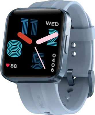 70mai Smartwatch Maimo Uhr Flow GPS 5AM Blutsauerstoff Herzfrequenzmesser Blau
