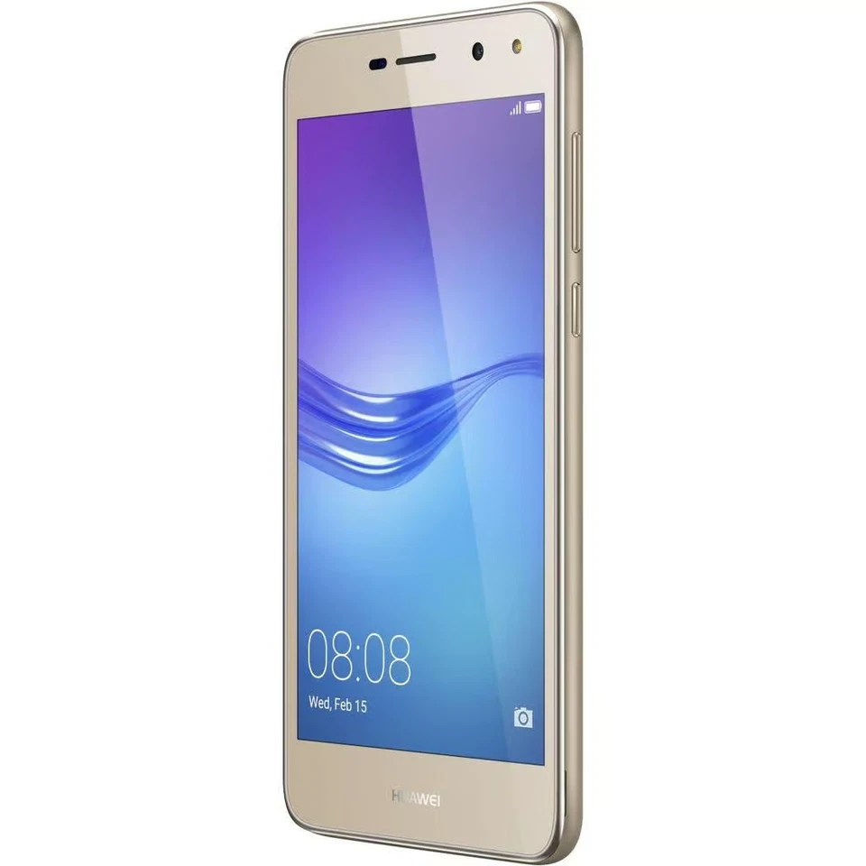 SMARTPHONE HUAWEI Y6 2017 MYA L41 16 GB DUAL SIM 4G LTE 5" ORO NO Y7 - Immagine 2 di 4